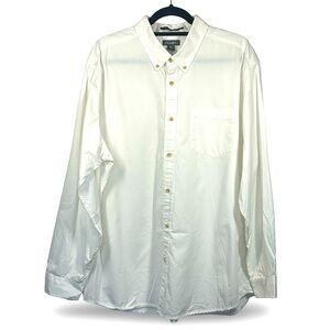 Eddie Bauer Relaxed Fit Button Down Shirt Men's Size XL Preppy Gorpcore Casual